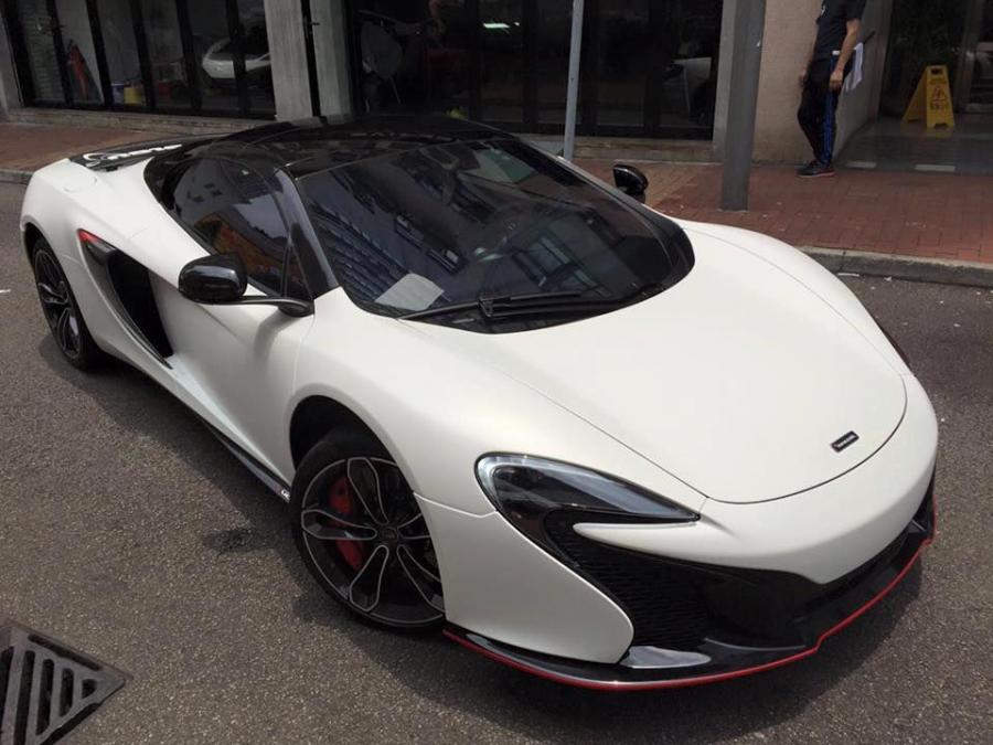  McLaren 650S Spyder Matte White by Impressive Wrap 2016 года  (фото 15 из 15)
